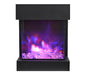 Amantii Tru View CUBE Electric Fireplace CUBE-2025WM Amantii