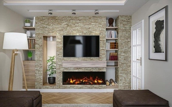 Amantii TRV-VIEW Slim Electric Fireplace Series 50-TRV-slim Amantii