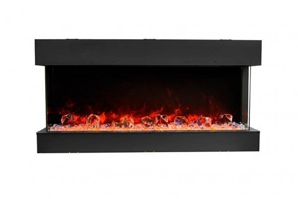 Amantii Tru View 3 Sided Electric Fireplace 40-TRU-VIEW-XL Amantii