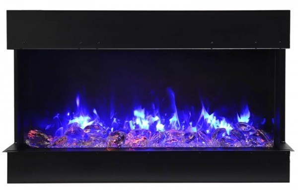 Amantii TRV-VIEW Slim Electric Fireplace Series 72-TRV-slim