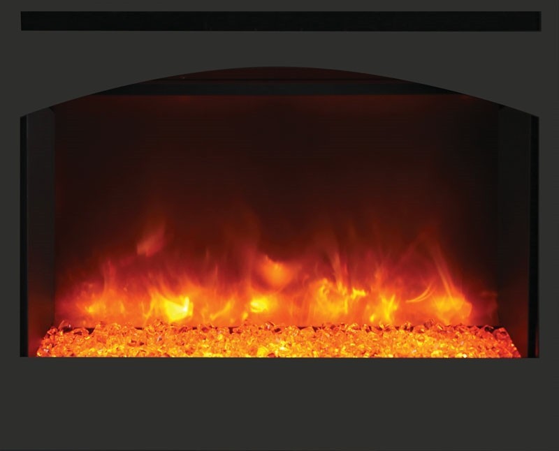 Amantii Zero Clearance Series Electric Fireplace ZECL-31-3228-STL Amantii