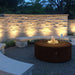 The Outdoor Plus 24" Tall Round Unity Fire Pit | Corten Steel The Outdoor Plus
