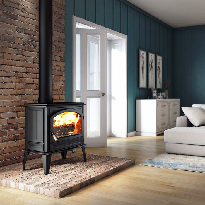 Drolet Cape Town 1800 Cast Iron Wood Stove - DB04900 Drolet