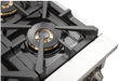 FORNO Capriasca - Titanium Professional 30" Freestanding Colored Door Gas Range FFSGS6260-30 FORNO