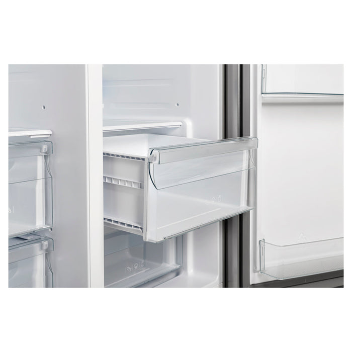 FORNO Salerno 36" Side by Side built-in Refrigerator 20.0 cu.ft in Stainless Steel - FFRBI1844-36SB FORNO