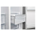 FORNO Salerno 36" Side by Side built-in Refrigerator 20.0 cu.ft in Stainless Steel - FFRBI1844-36SB FORNO