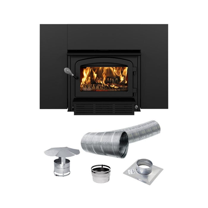 Drolet ESCAPE 1500-I WOOD INSERT TRIO (25 FT) DB03137K