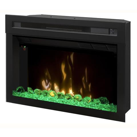 25-Inch Plug-in Electric Firebox with Multi-Fire XD and Acrylic Ice Embers (PF2325HG) - specifications diagram
