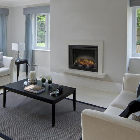 Dimplex 33-Inch Built-In Electric Firebox with Inner Glow Logs - BF33DXP