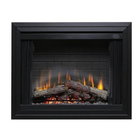 39-Inch Purifire Deluxe Built-in Electric Firebox With Logs  (BF39DXP) - front view