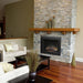 39-Inch Purifire Deluxe Built-in Electric Firebox With Logs  (BF39DXP) - angle view