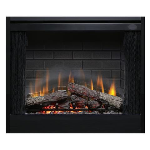 39-Inch Purifire Deluxe Built-in Electric Firebox With Logs  (BF39DXP) - side view