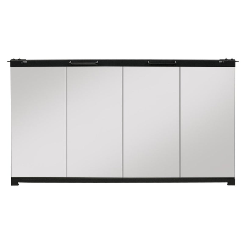 Dimplex Black, Single Pane, Bi-Fold Look Glass Door - BFDOOR33BLKSM