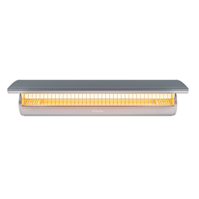 DSH Series 24" Indoor/Outdoor Wall-Mounted Electric Infrared Heater-DSH20W - angle view