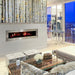 Opti-V™ Duet 55-Inch Built-In Electric Fireplace with Inner Glow Logs (VF5452L) - front view