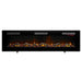 Sierra 72-Inch Wall Mount Linear Electric Fireplace - specifications diagram