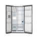 FORNO Salerno 36" Side by Side built-in Refrigerator 20.0 cu.ft in Stainless Steel - FFRBI1844-36SB FORNO
