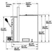 Drolet ESCAPE 1800-I WOOD INSERT TRIO (35 FT) DB03128K Drolet