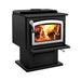 Drolet Escape 1800 Wood Stove - Brushed Nickel Door - DB03111 Drolet