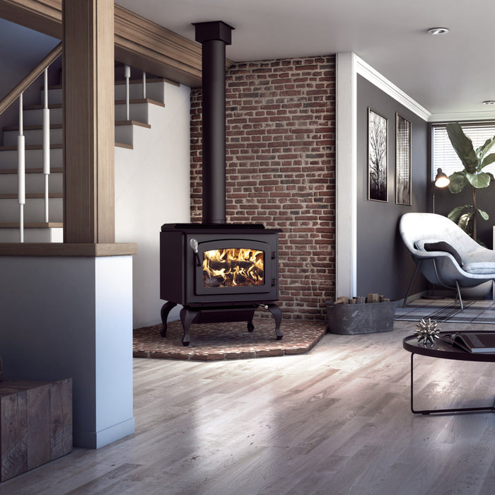 Drolet Escape 1800 Wood Stove on Legs - DB03105 Drolet