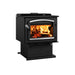 Drolet Escape 2100 Wood Stove With Brushed Nickel Trims - DB03131 Drolet