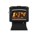Drolet Escape 2100 Wood Stove With Brushed Nickel Trims - DB03131 Drolet
