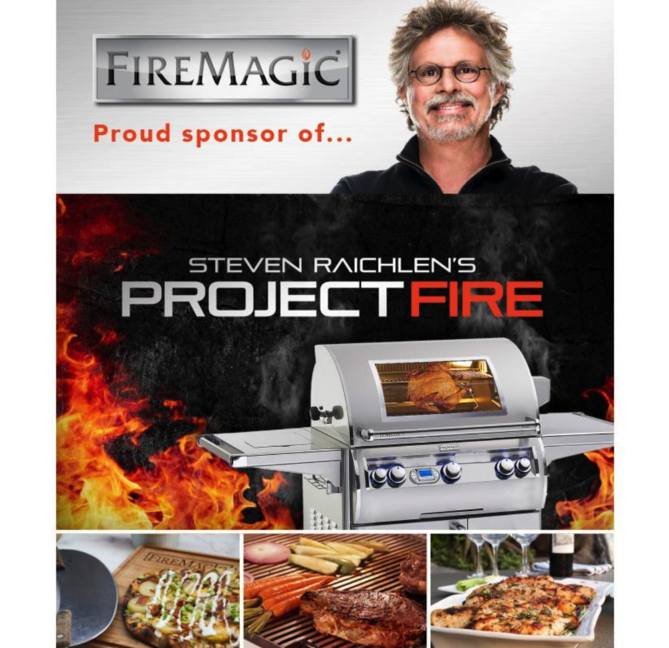 Fire Magic 42-Inch Stainless Steel Outdoor Vent Hood - 1200 CFM - 42-VH-7 - Fire Magic Grills Fire Magic