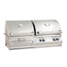 Fire Magic 46" Aurora Built-In Propane Gas & Charcoal Combo Grill in Stainless Steel - A830I-7LAP-CB Fire Magic