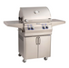 Fire Magic Aurora A430s 24-Inch Propane Gas Freestanding Grill w/ Flush Mounted Single Side Burner, Backburner, Rotisserie Kit and Analog Thermometer - A430S-8EAP-62 - Fire Magic Grills Fire Magic