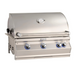 Fire Magic Aurora A540I 30-Inch Built-In Propane Gas Grill With One Infrared Burner, Rotisserie, And Analog Thermometer - A540I-8LAP - Fire Magic Grills Fire Magic