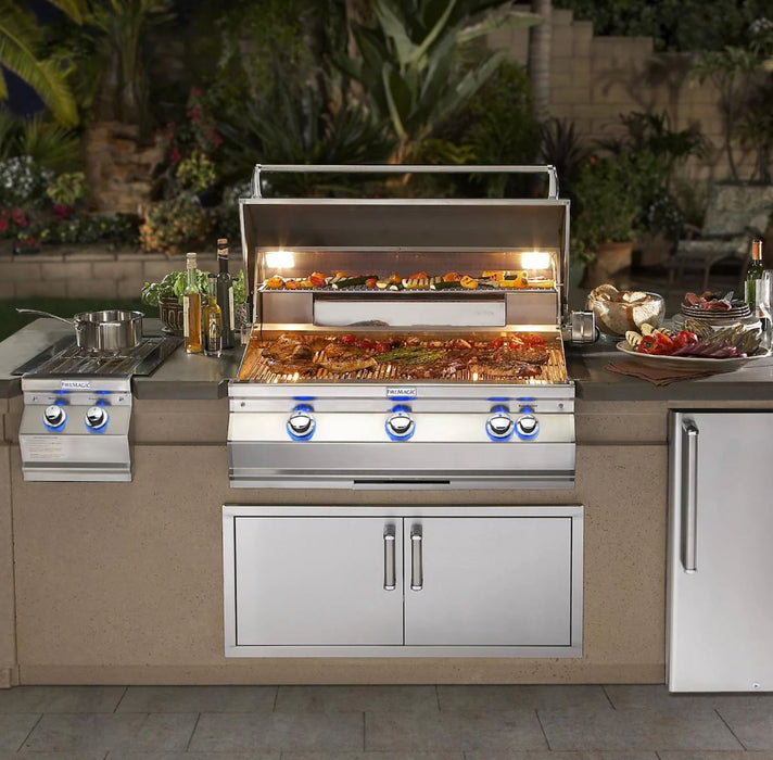 Fire Magic Aurora A540I 30-Inch Built-In Propane Gas Grill With Rotisserie And Analog Thermometer - A540I-8EAP - Fire Magic Grills Fire Magic