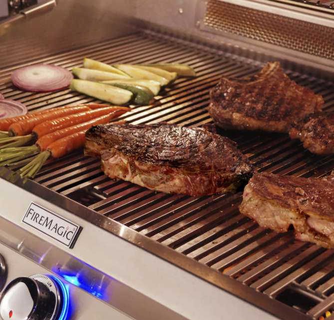 Fire Magic Aurora A660I 30-Inch Built-In Natural Gas Grill With Rotisserie And Analog Thermometer - A660I-8EAN - Fire Magic Grills