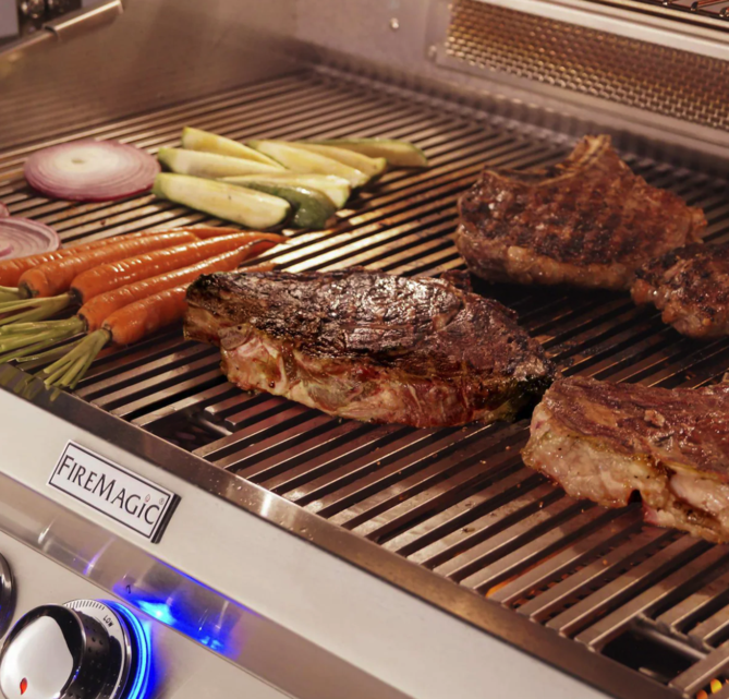Fire Magic Aurora A660I 30-Inch Built-In Propane Gas Grill With Rotisserie And Analog Thermometer - A660I-8EAP - Fire Magic Grills Fire Magic