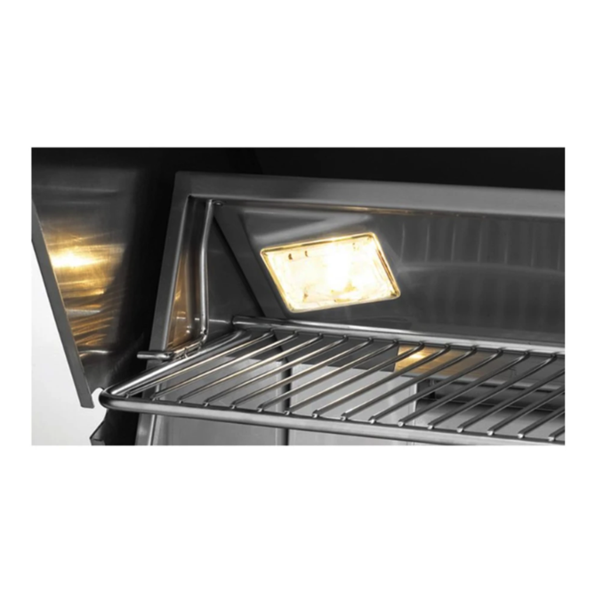 Fire Magic Aurora A660i 30-Inch Propane Gas Built-In Grill w/ 1 Sear Burner, Backburner, Rotisserie Kit, Magic View Window and Analog Thermometer - A660I-8LAP-W - Fire Magic Grills Fire Magic