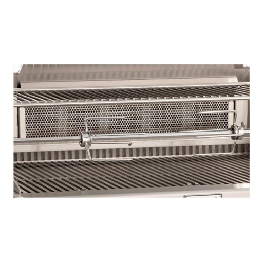 Fire Magic Aurora A660i 30-Inch Propane Gas Built-In Grill w/ 1 Sear Burner, Backburner, Rotisserie Kit, Magic View Window and Analog Thermometer - A660I-8LAP-W - Fire Magic Grills Fire Magic