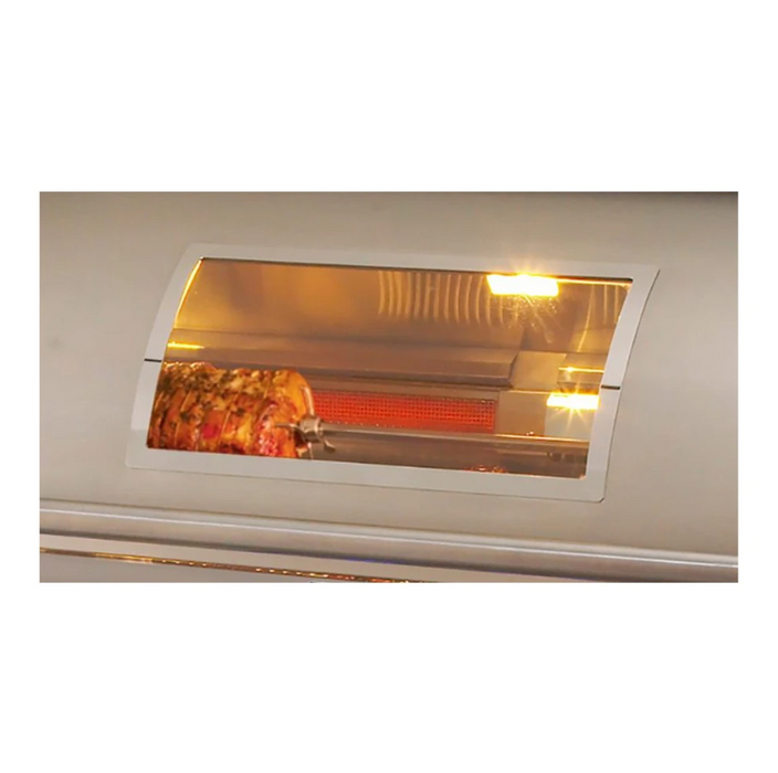Fire Magic Aurora A660s 30-Inch Natural Gas Freestanding Grill w/ Flush Mounted Single Side Burner, Magic View Window and Analog Thermometer - A660S-7EAN-62-W - Fire Magic Grills Fire Magic