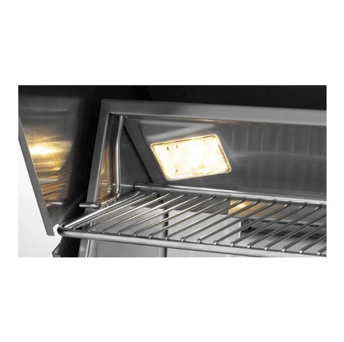 Fire Magic Aurora A660s 30-Inch Natural Gas Freestanding Grill w/ Flush Mounted Single Side Burner, Magic View Window and Analog Thermometer - A660S-7EAN-62-W - Fire Magic Grills Fire Magic
