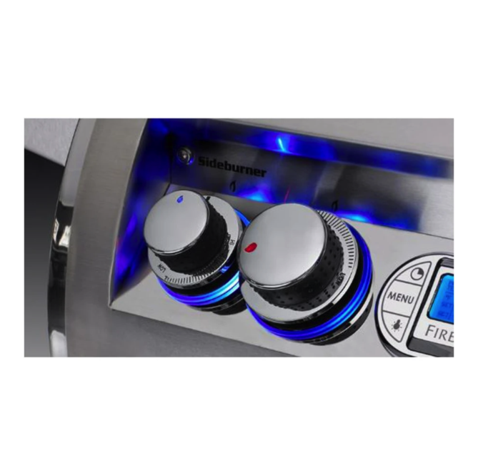 Fire Magic Aurora A660s 30-Inch Propane Gas Freestanding Grill w/ Flush Mounted Single Side Burner, Backburner, Rotisserie Kit, Magic View Window and Analog Thermometer - A660S-8EAP-62-W - Fire Magic Grills Fire Magic