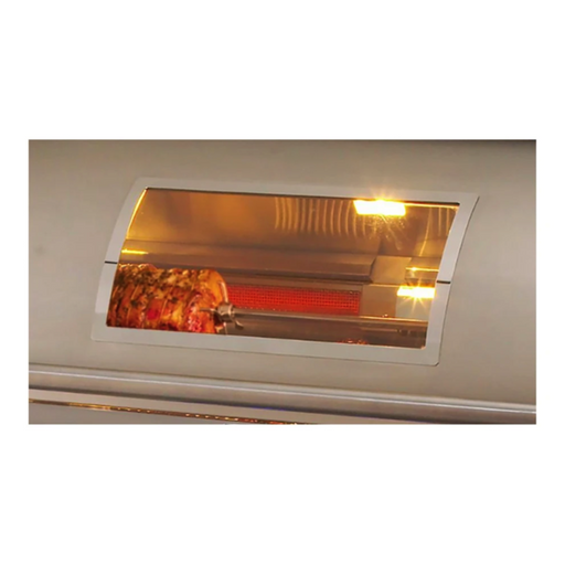 Fire Magic Aurora A660s 30-Inch Propane Gas Freestanding Grill w/ Flush Mounted Single Side Burner, Backburner, Rotisserie Kit, Magic View Window and Analog Thermometer - A660S-8EAP-62-W - Fire Magic Grills Fire Magic