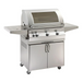 Fire Magic Aurora A660s 30-Inch Propane Gas Freestanding Grill w/ Flush Mounted Single Side Burner, Magic View Window and Analog Thermometer - A660S-7EAP-62-W - Fire Magic Grills Fire Magic