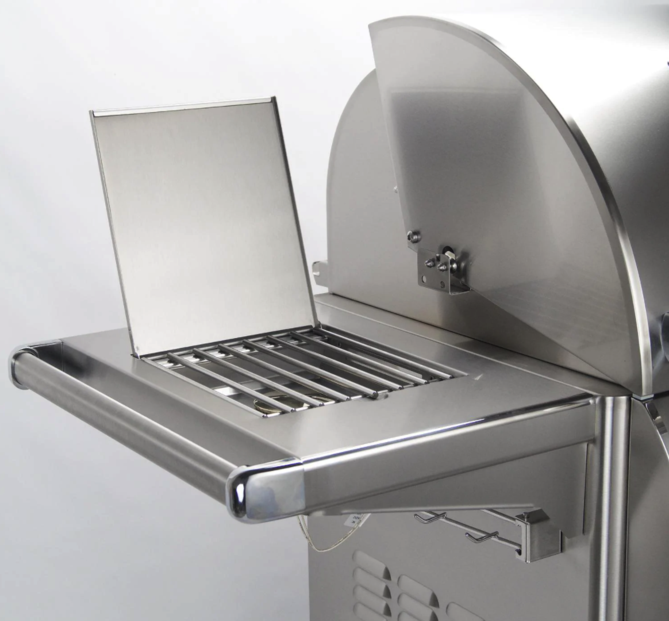 Fire Magic Aurora A660S 30-Inch Propane Gas Grill With One Infrared Burner, Rotisserie, Side Burner, And Analog Thermometer - A660S-8LAP-62 - Fire Magic Grills Fire Magic