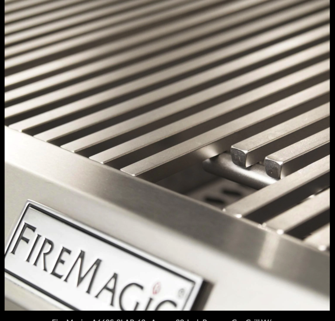 Fire Magic Aurora A660S 30-Inch Propane Gas Grill With One Infrared Burner, Rotisserie, Side Burner, And Analog Thermometer - A660S-8LAP-62 - Fire Magic Grills Fire Magic