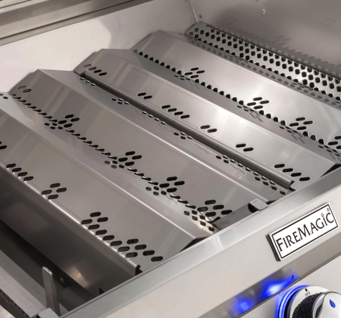 Fire Magic Aurora A790I 36-Inch Built-In Natural Gas Grill With Magic View Window And Analog Thermometer - A790I-7EAN-W - Fire Magic Grills Fire Magic