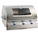 Fire Magic Aurora A790I 36-Inch Built-In Natural Gas Grill With One Infrared Burner, Magic View Window, And Analog Thermometer - A790I-7LAN-W Fire Magic