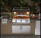 Fire Magic Aurora A790I 36-Inch Built-In Natural Gas Grill With One Infrared Burner, Magic View Window, Rotisserie, And Analog Thermometer - A790I-8LAN-W Fire Magic