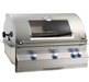 Fire Magic Aurora A790I 36-Inch Built-In Natural Gas Grill With One Infrared Burner, Magic View Window, Rotisserie, And Analog Thermometer - A790I-8LAN-W Fire Magic