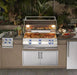 Fire Magic Aurora A790I 36-Inch Built-In Natural Gas Grill With One Infrared Burner, Rotisserie, And Analog Thermometer - A790I-8LAN Fire Magic