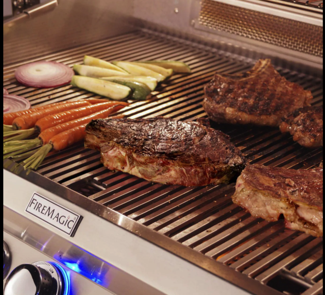 Fire Magic Aurora A790I 36-Inch Built-In Propane Gas Grill With Analog Thermometer - A790I-7EAP - Fire Magic Grills Fire Magic