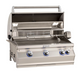 Fire Magic Aurora A790I 36-Inch Built-In Propane Gas Grill With Magic View Window, Rotisserie, And Analog Thermometer - A790I-8EAP-W Fire Magic