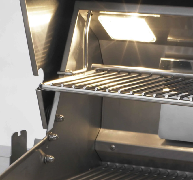Fire Magic Aurora A830I 46-Inch Built-In Propane Gas & Charcoal Combo Grill With Analog Thermometer - A830I-7EAP-CB - Fire Magic Grills Fire Magic